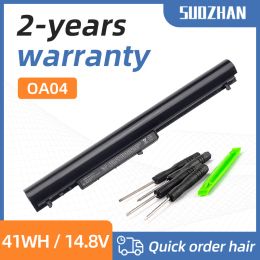 Batterijen Suozhan 2800MAH OA04 Laptopbatterij voor HP 240 245 250 G2 G3 HSTNNPB5S HSTNNIB5S HSTNNLB5S OA03 740715001 746458421