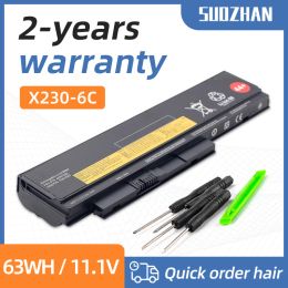 Batteries Suozhan 45N1022 44+ Batterie d'ordinateur portable pour Lenovo Thinkpad X2306C 45N1025 42T4861 / 4862/4863 42Y4864 / 4868/4874/4940 42T4867/4873