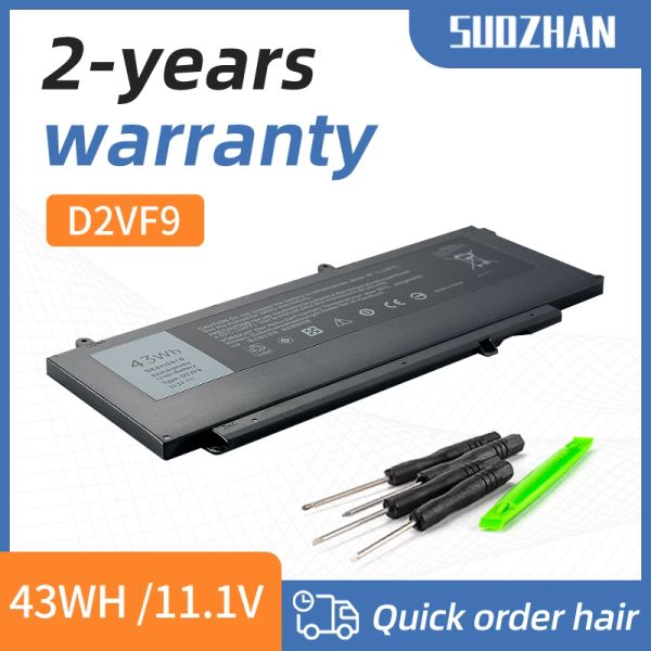 Batteries SUOZHAN D2VF9 Batterie d'ordinateur portable pour Dell Inspiron 15 7547 7548 pour Vostro 5459 Sereis 0PXR51 0YGR2V P41F P68G 4P8PH PXR51 43W