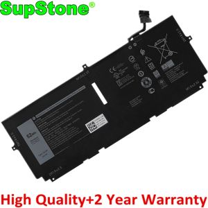 Batteries Supstone Nouveau 722KK 2xxfw WN0N0 Batterie d'ordinateur portable pour Dell XPS 13 9310 9300 FP86V P117G001 P117G002