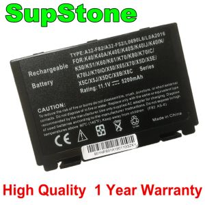 Batteries Supstone Nouvelle batterie d'ordinateur portable A32F82 pour ASUS A32F52 L0690L6 L0A2016 K40 K40A K40E K40S K40IJ K40IN K50 K51 K60 K70 K80 X50 X65