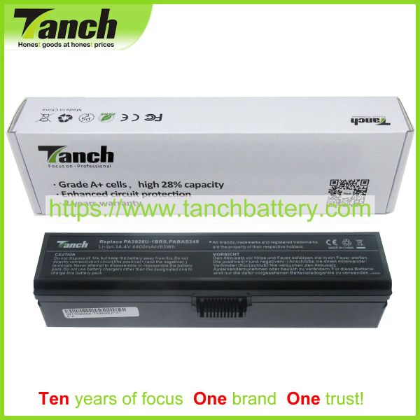 Batteries Tanch Computer Battery pour Toshiba PA3928U1BRS PABAS248 QOSMIO X775Q7270 X770107 X775Q7273 X775 X77010J 14.4V 4cell