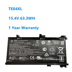 Batteries TE04XL 63,3Wh Batters pour ordinateur portable pour HP Omen 15ax200 15 AX218TX 15AX210TX 15AX235NF 15AX202N 15BC200 HSTNNDB7T 905277855