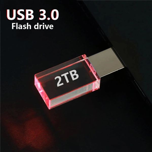 Baterías USB Flash Drive 3.0 2TB USB Drive 2TB Pendrive 2T 3.0 Stick Pen Drive 2 TB Super Memory Display