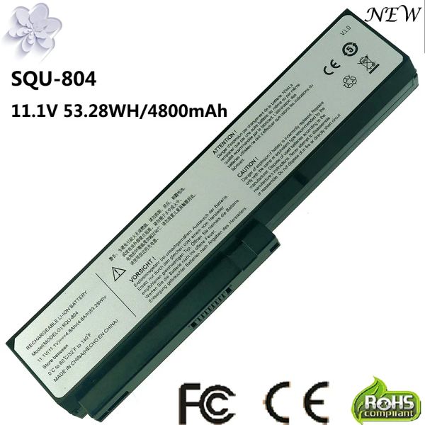 Baterías Valenx Squ804 Batería de laptop para LG RD410 R410 R460 RB510 RD560 R560 R570 R580 R590 R480K R490K SCL805 SW83S44400B1B1