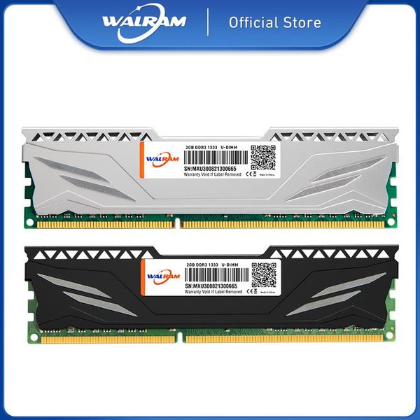 Batteries Walram Memoria Ram DDR4 16G 4GB 8G 32G Mémoire de bureau Udimm 2133 2400 2666 3000 3200 3600 DDR3 4G 8G 1600 1333 1866 NOUVEAU DIMM RAM