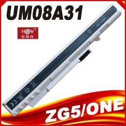 Patteries Batterie d'ordinateur portable blanc pour Acer UM08A31 UM08A32 UM08A51 UM08A52 UM08A71 UM08A72 UM08A73 pour Aspire One 10.1 "571 8,9" A110 D210