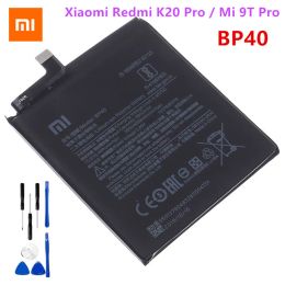 Batterijen Xiaomi 9T Pro BP40 Originele batterij 4000 mAh voor Xiaomi Redmi K20 Pro / Mi 9T Pro BP40 Hoge kwaliteit telefoonvervangingsbatterijen