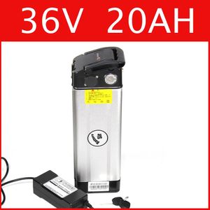 Batterie 36V 20AH boîtier en aluminium batterie au lithium batterie lithium-ion 42V + chargeur + BMS, pack vélo électrique droits de douane gratuits