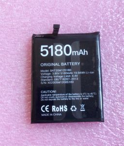 Batterie pour doogee s58 Pro Batteria d'origine 5180mAh avec numéro de suivi accessoires de téléphone portable