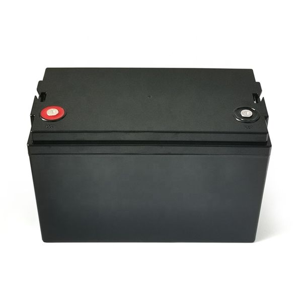 Boîtes de stockage de batteries 12V 100ah, boîtier de batteries lithium-ion à cycle profond pour camping-car/système solaire/yacht/chariots de golf et voiture