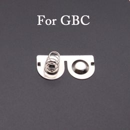 Terminaux de batterie Contacts Contacts Battery Spring Remplacement pour GBA GBC GB GBP pour Nintend Game Boy Advance Game Console