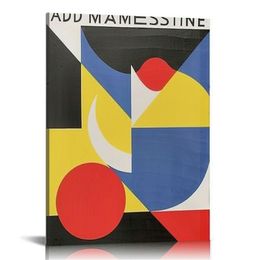 Bauhaus peinture art simplicité abstraite artiste œuvres expositions imprimés affiches affiches peinture décorative toile mur art salon affiches