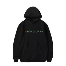 Baylen Levine Never Grow up Merch Hoodie Unisexe Casual Mode Sweat Hommes Femmes Manches Longues