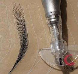 Estabilizador de agujas para tatuar cartucho de bayoneta para técnica NanoBrows PMU con buen efecto en cejas Micro Strokes7244864