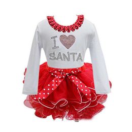 Baywell Kinderen Baby Meisjes Kerstjurk Kinderen Gepardeerde Kraag Polka Dot Print Bowknot Holiday Princess Party Tutu Jurken 1-6T G1026