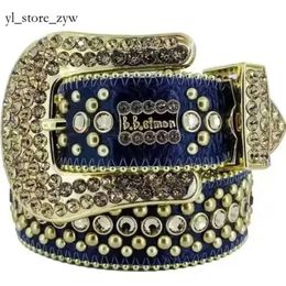 Bb ceinture mode nouveau B hommes femmes Bb Simon ceinture de luxe concepteur ceinture rétro aiguille boucle ceintures 20 couleur cristal diamant 5992