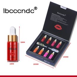 BB lèvres Ampoule Kit de démarrage de sérum de haute qualité maquillage semi-permanent pour coloration à la lèvre hydratrisante Traitement de microneedle 240507