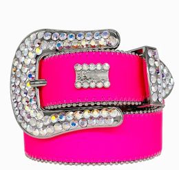 BB Belts de diseñadores de diseño masculino y femenino Simon's Shiny Diamond Cinturón en 20 estilos multicolor con diamantes de diamantes de imitación bling combinados con bolsas de diseño elegantes