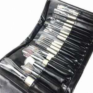 BB-Series 18-Brushes L'ensemble complet de pinceaux - Kit de pinceaux à manche en bois de qualité - Pinceaux de maquillage de beauté Blender Tool D3lw #