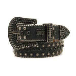 Bb Simon Belts Ceinture de luxe de styliste avec boucle à aiguille en strass, perceuse en verre de qualité A, en alliage de zinc, ceintures de styliste pour femmes, ceintures en PU pour gurtel