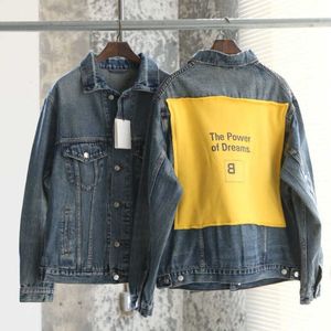 BB Tracksuits Designer Jacket Men Women Denim Jackets geborduurde vestiging jas mode losse sportkleding hiphop jas hete uitverkoop