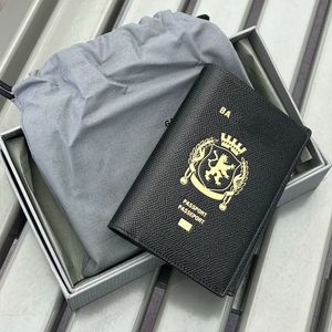 BB24ss bolso de la tarjeta del pasaporte bolso del diseñador hombres tarjeta billetera mujer monedero moda bolso de embrague titular de la tarjeta de cuero de calidad superior titulares de tarjetas de visita clásicas