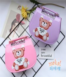 Bbbyyy Baby Bags Diseñador de niños Jelly Messenger Messenger Baby Girl Bold Bag Purse Purse Girls Mini Candy Color Bag 4C6795352