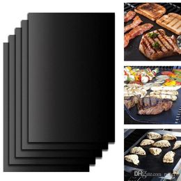 BBQ bakapparatuur grillmat duurzame anti-stick barbecuemat 40*33cm kookplaten magnetron oven buiten bbq kookgereedschap