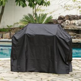 BBQ Cover Outdoor Dust waterdichte Weber Heavy Duty Charbroil Grill Cover Rain Beschermende But Barbecue Cover Round BBQ Grill