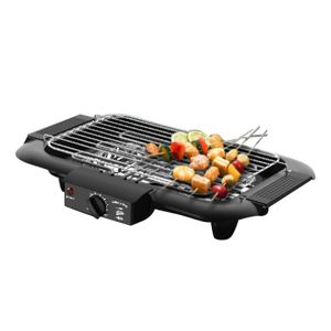 Grills de barbecue Grill électrique intérieur sans fumée Portable alimentaire Barbecue ménage brochettes poêle 230706