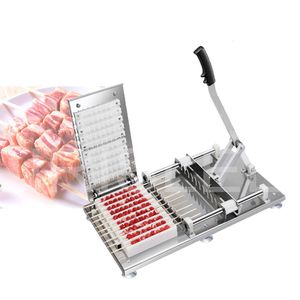 BBQ Meat String Machine Barbecue SCEEWER Tools Tofu Skeer Skebab Maker Box Machines