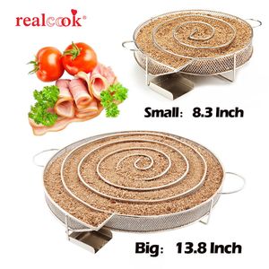 BBQ Tools Accessories 1378 inch Cold Smoke Generator for Smoker Grill Wood Pellet Kitchen Supplies 230804