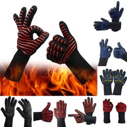 Accesorios de herramientas de barbacoa 1 PC Guantes de cocción de parrilla de la parrilla Extrema MEDILLACIÓN DE SOLDADO DEL HORTE DEL CALOR DEL CALOR