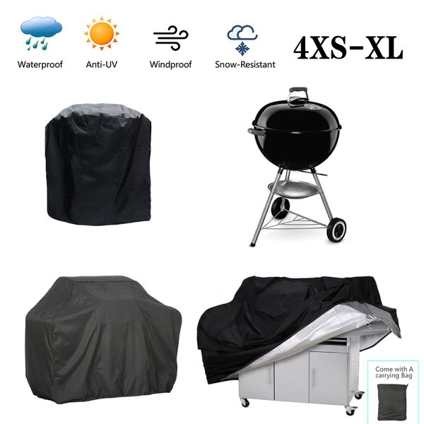 Accessoires pour outils de barbecue 8 tailles Couverture de gril Étanche Résistant aux intempéries Extérieur Robuste Gaz Antipoussière Pluie Protection Barbecue 230522