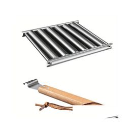 BBQ Tools Accessoires Barbecue Sau Grill Rack Roller Picnic Cam Dog Grill Pan Home Kitchen 231207 Drop Delivery Garden Patio Lawn O DHT93