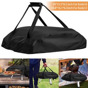 Accessoires pour outils de barbecue Couverture de four à pizza pour Ooni Koda 12 16 Portable 420D Tissu Oxford Housses anti-poussière étanches 230627