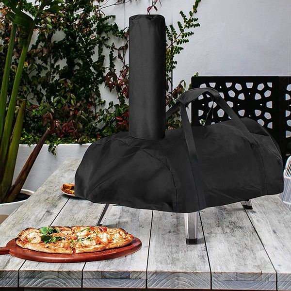 Accessoires pour outils de barbecue Housse de four à pizza pour terrasse extérieure Facile à nettoyer Étanche Four à pizza Housse anti-poussière Housse de four à pizza Heavy Duty 230617