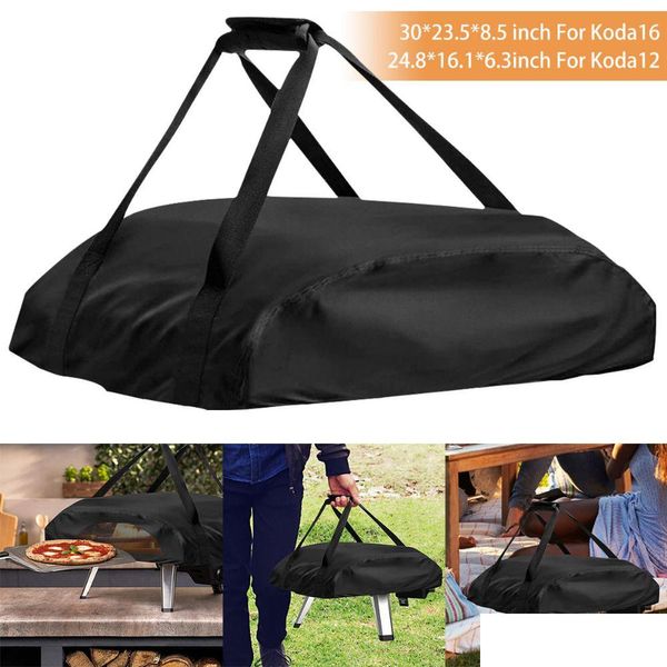 Accessoires d'outils de barbecue Four à pizza ER pour Ooni Koda 12 16 Portable 420D Oxford Tissu étanche à la poussière Ers 230414 Drop Delivery Dhcsd