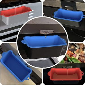 Accessoires pour outils de barbecue Collecteur de graisse en silicone Blackstone Grill Oil Cup Liner Tray Baking Pan 230522