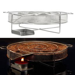 Herramientas para barbacoa, accesorios, ahumador, polvo de madera, parrilla de acero inoxidable, herramientas para barbacoa, generador de humo frío 230324