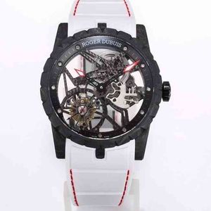 BBR ROGER V4 True Tourbillon Carbon Fiber Case Hollowed Out Out Structure Personalised Dwatchesign Mechanical Watch