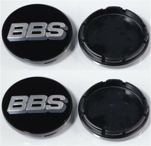 BBS Wheel Centre Blacksilver 56 mm Set de 4 Capes de moyeu 3D LOGO3050584