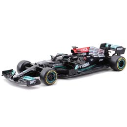 Bburago 1:43 Mercedes AMG W12 E Performance #77 Valtteri Bottas Simulation statique en alliage moulé sous pression modèle voiture de formule de course 220507