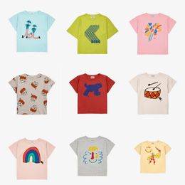 BC 24SS Kids Tees For Boys Girls Mignon Imprimer à manches courtes T-shirts bébé enfant Coton Tops Vêtements Outwear Vêtements 240511