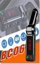 BC06 chargeur de voiture transmetteur Fm haute Performance numérique sans fil Bluetooth incar récepteur Bluetooth Radio fm adaptateur stéréo 9650730