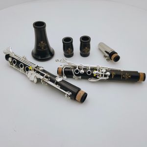 BC1216L-5-0 Tradition A Tune Clarinette Corps en bois 17 touches Instruments de musique Clarinette avec étui