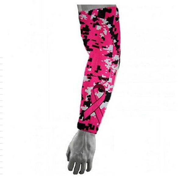 BCA Pink Collection a la venta fe amor cinta cáncer mama brazo manga Think Pink Concientización sobre el cáncer de mama Compression Hand Arm Sleeve