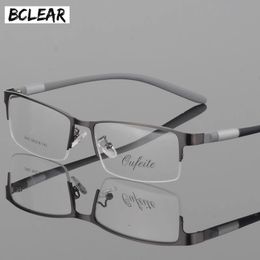 BCLEAR Eyewear Brilmontuur Mannen Brillen Computer Optische Recept Lezen Clear Eye Lens mannelijke Spektakel lunette 240227