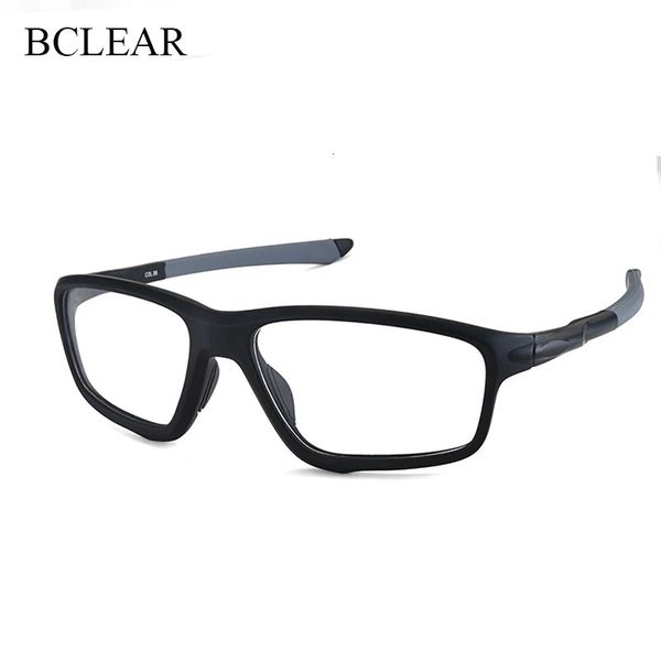 BCLEAR TR90 Gafas deportivas para hombre, montura de gafas graduadas, gafas de baloncesto, montura de gafas, monturas para gafas ópticas para hombres 240227